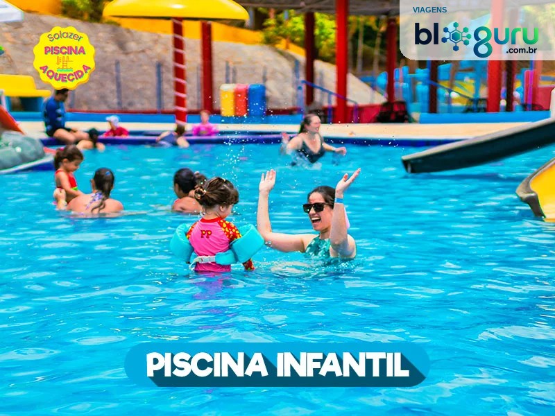 Piscina infantil da Estancia Solazer